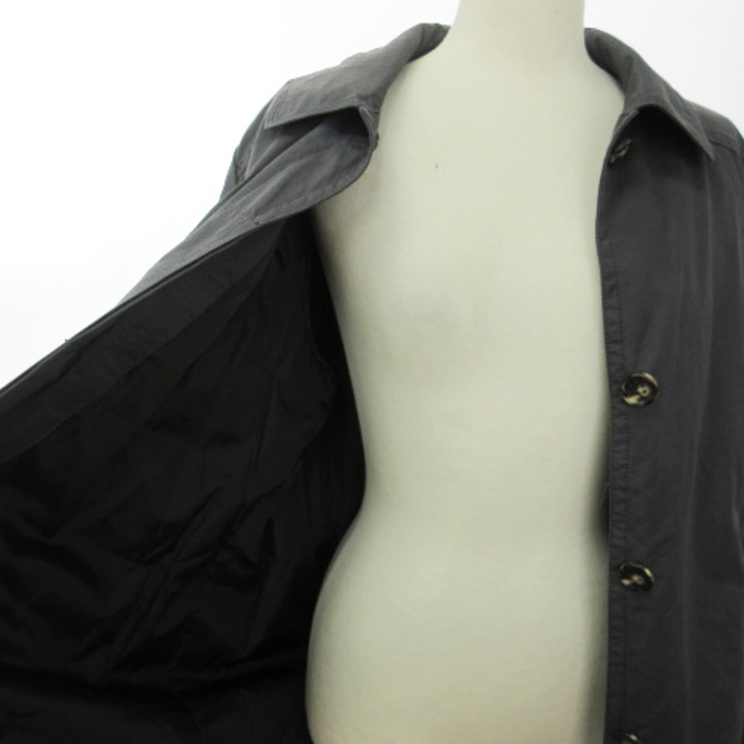 Eddie Bauer(エディーバウアー)のエディーバウアー ダウンコート ロング丈 比翼ボタン グレー L レディースのジャケット/アウター(ダウンコート)の商品写真