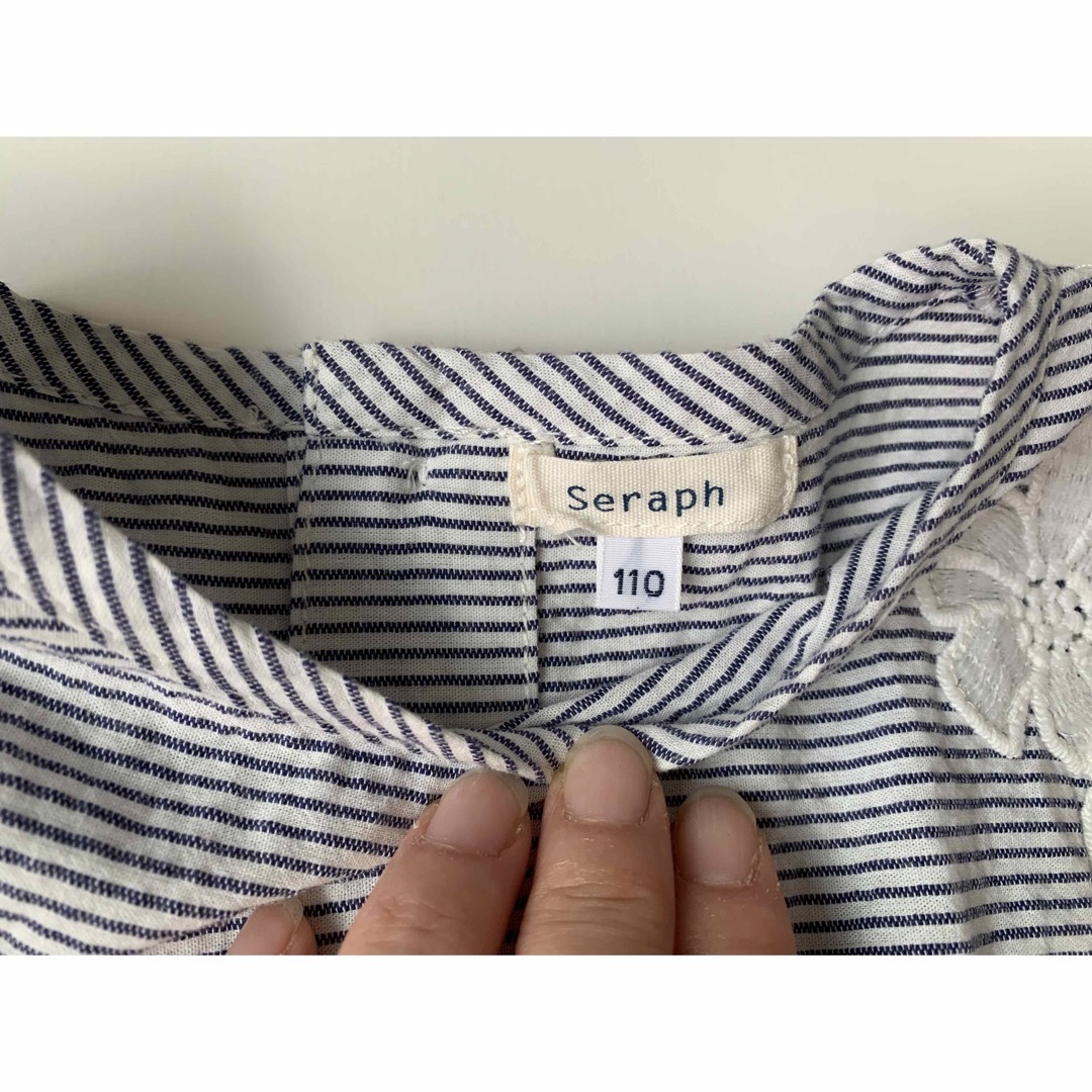 Seraph(セラフ)のSeraph＊セラフ＊ブラウス＊110 キッズ/ベビー/マタニティのキッズ服女の子用(90cm~)(ブラウス)の商品写真