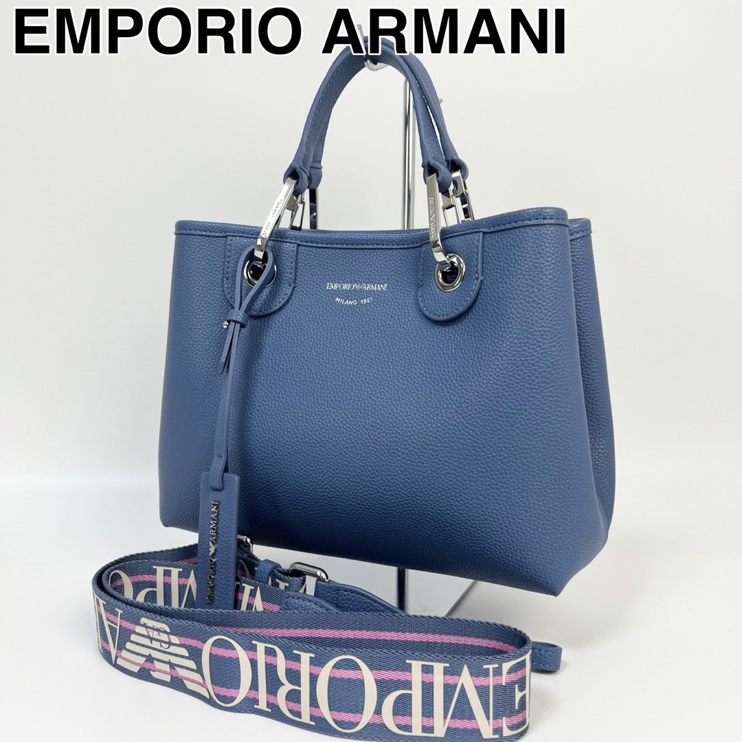 Emporio Armani(エンポリオアルマーニ)の23I22 EMPORIO ARMANI アルマーニ 2way ショルダー レディースのバッグ(ショルダーバッグ)の商品写真