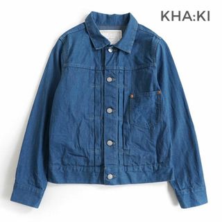 カーキ(KHA:KI)の308*美品 kha:ki カーキ 淡色 デニムジャケット(Gジャン/デニムジャケット)