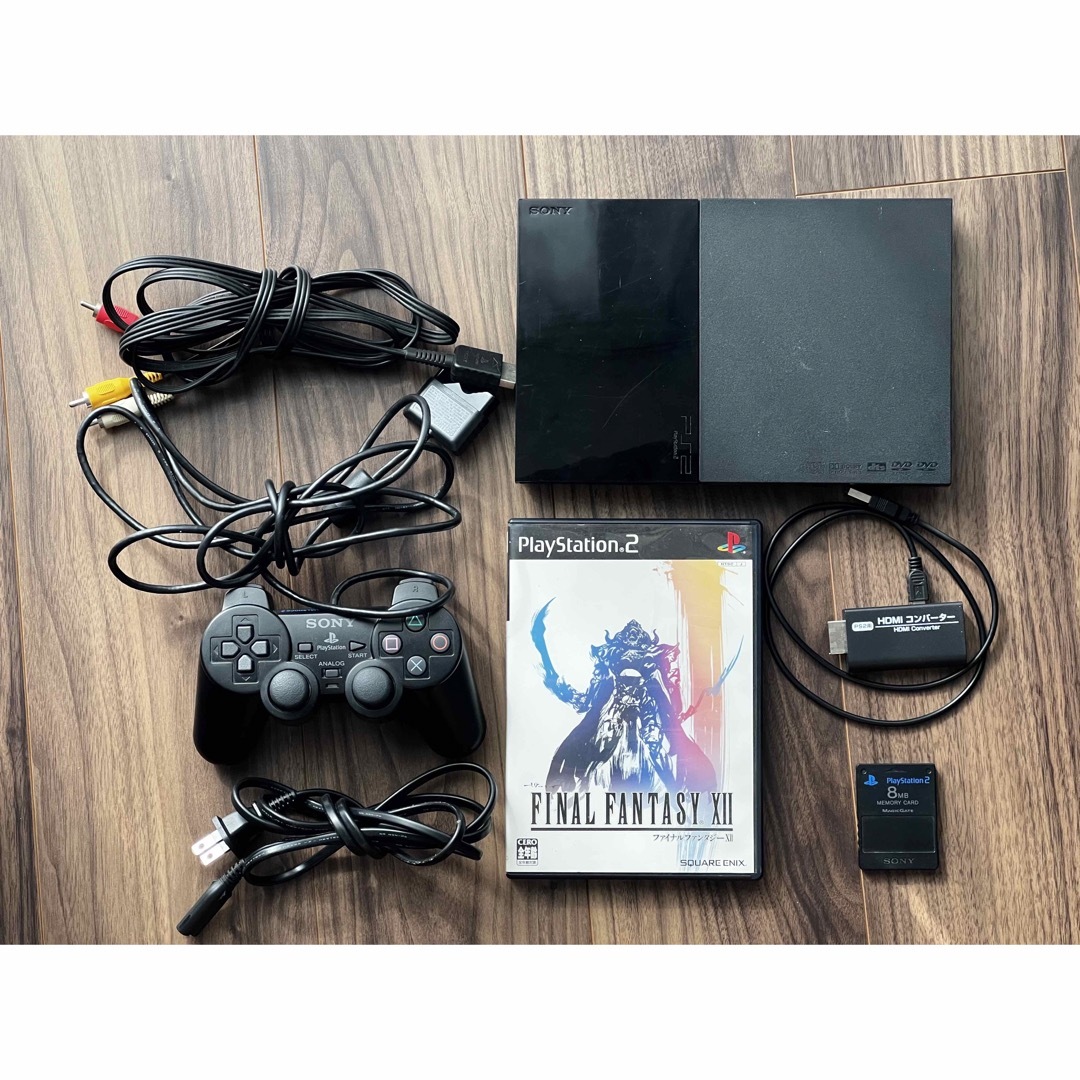 SONY PlayStation2 SCPH-90000 HDMI変換 ソフト付