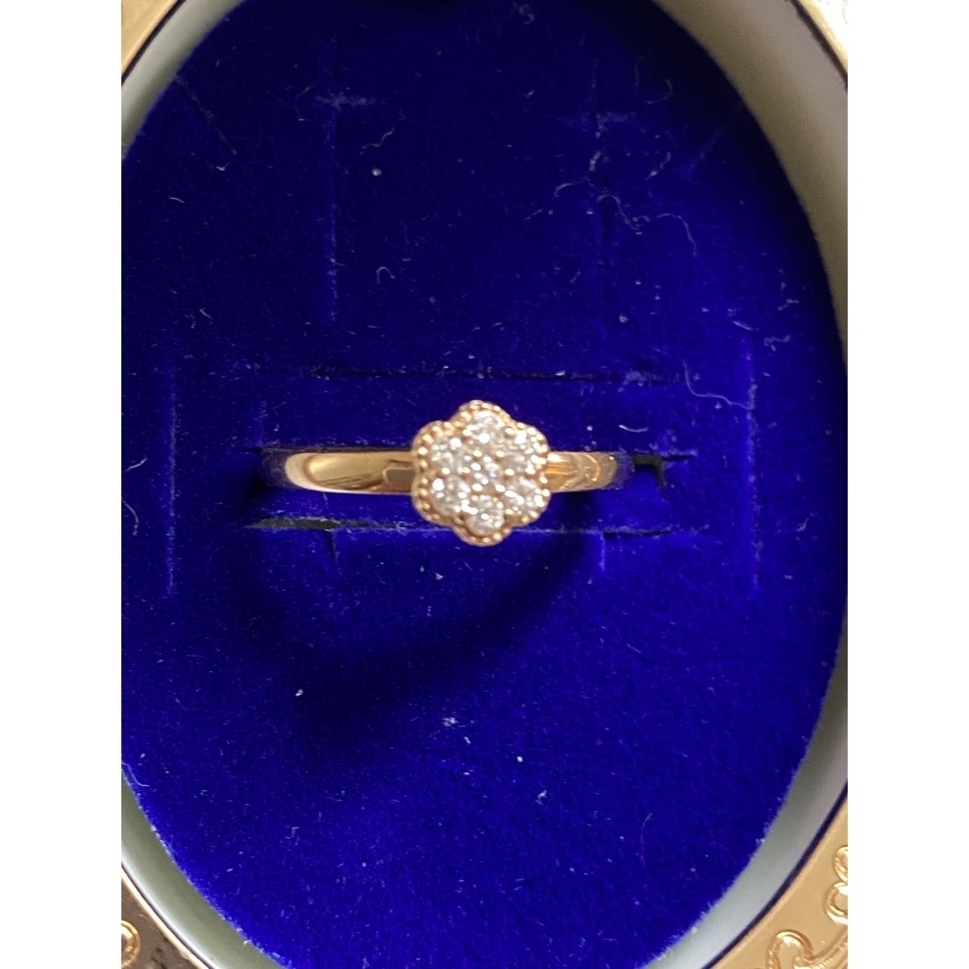 Vendome Aoyama(ヴァンドームアオヤマ)のヴァンドーム青山　3連ダイヤモンドk18リング レディースのアクセサリー(リング(指輪))の商品写真
