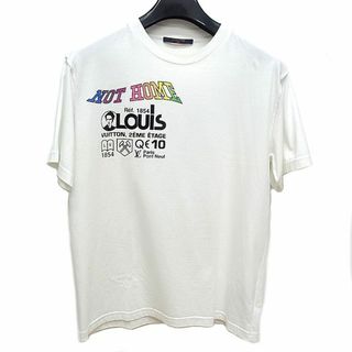 ルイヴィトン(LOUIS VUITTON)のLOUIS VUITTON　ルイヴィトン　Tシャツ NOT HOME　Kansas Winds ホワイト　サイズM　2019SS(Tシャツ/カットソー(半袖/袖なし))