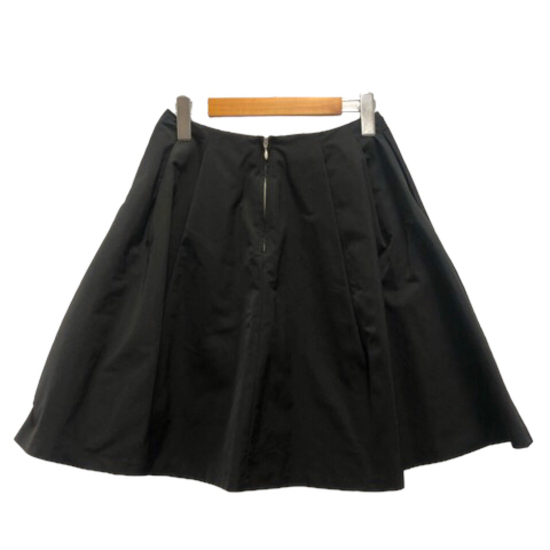 ソーノ スカート フレア バルーン タック チュール 無地 ひざ丈 2 ブラック レディースのスカート(その他)の商品写真