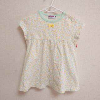 ミキハウス(mikihouse)の【80cm】ミキハウス 子供服 ベビー服 半袖 ワンピース 女の子 可愛い 花柄(ワンピース)