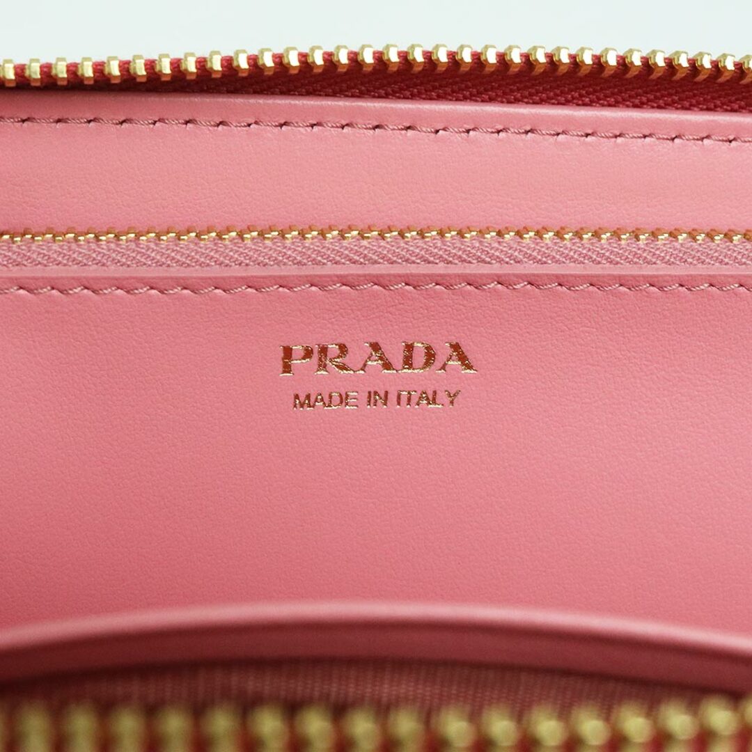 PRADA - プラダ L字ファスナー 長財布 ダイノ バイカラー レザー