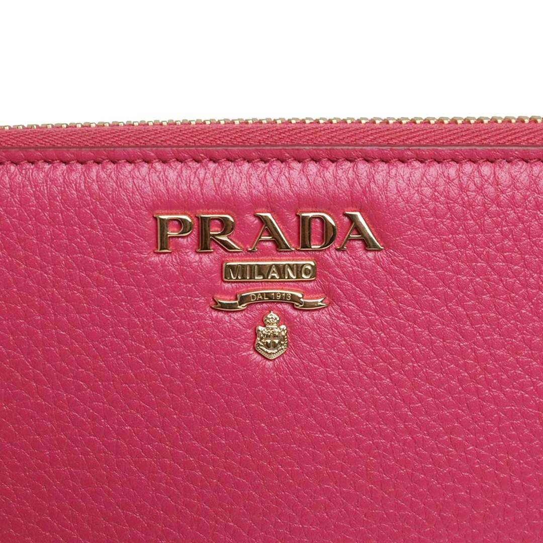 PRADA - プラダ L字ファスナー 長財布 ダイノ バイカラー レザー