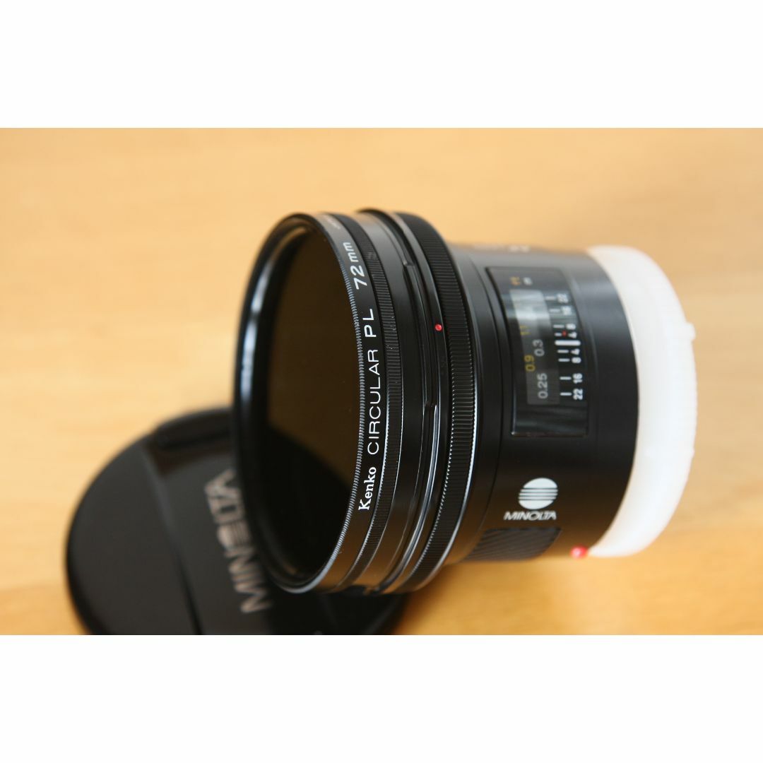 MINOLTA　AF20mm　F2.8 ジャンク　円偏光フィルタ付属