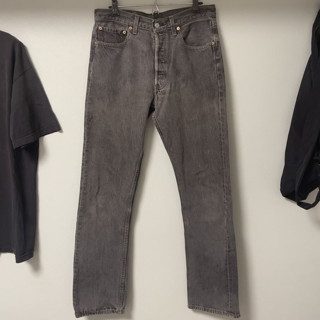 Levi's - 90s USA製Levi's 501 先染めブラック W32 L32の通販 by K's