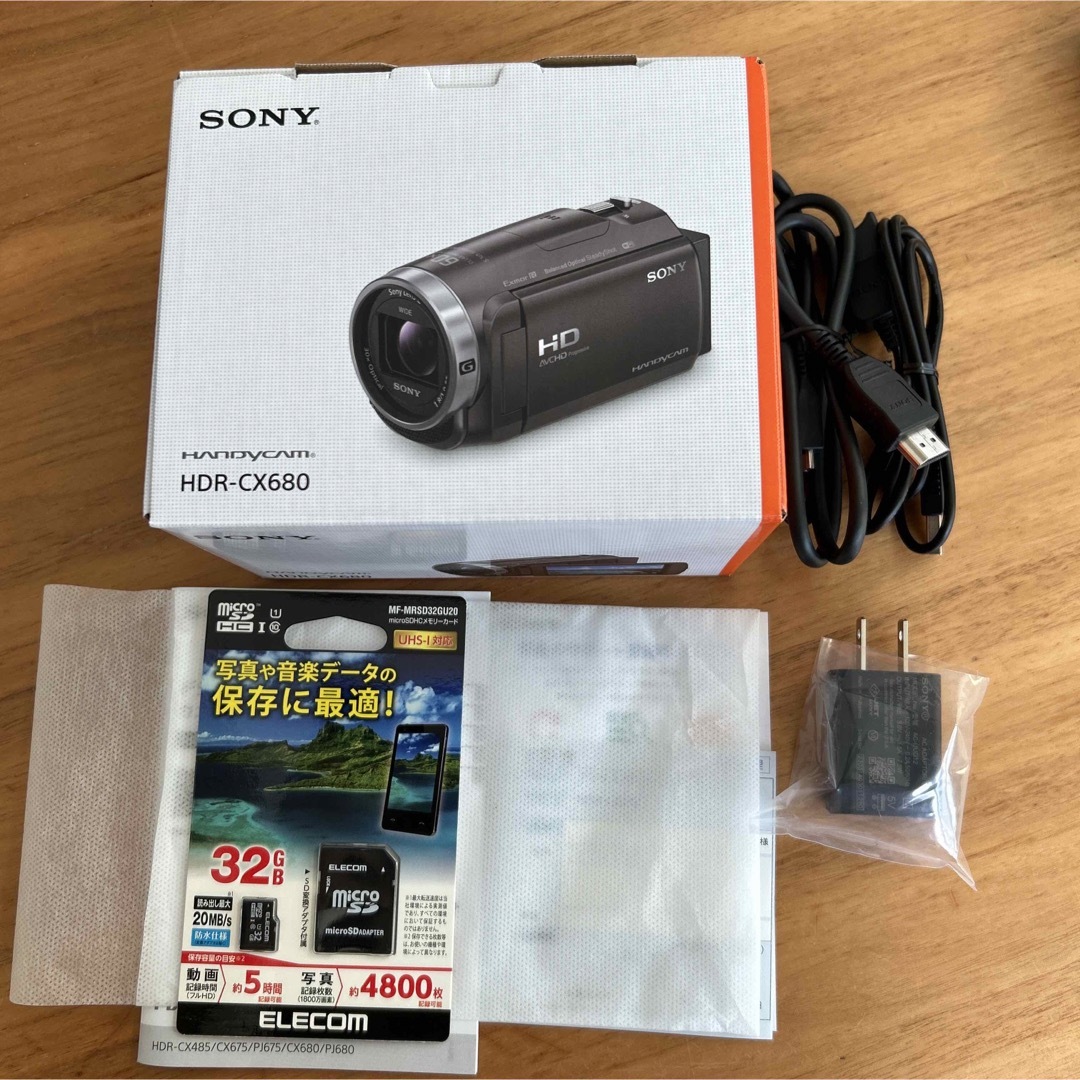 SONY - SONY デジタルビデオカメラ HDR-CX680(W)の通販 by mottianai's