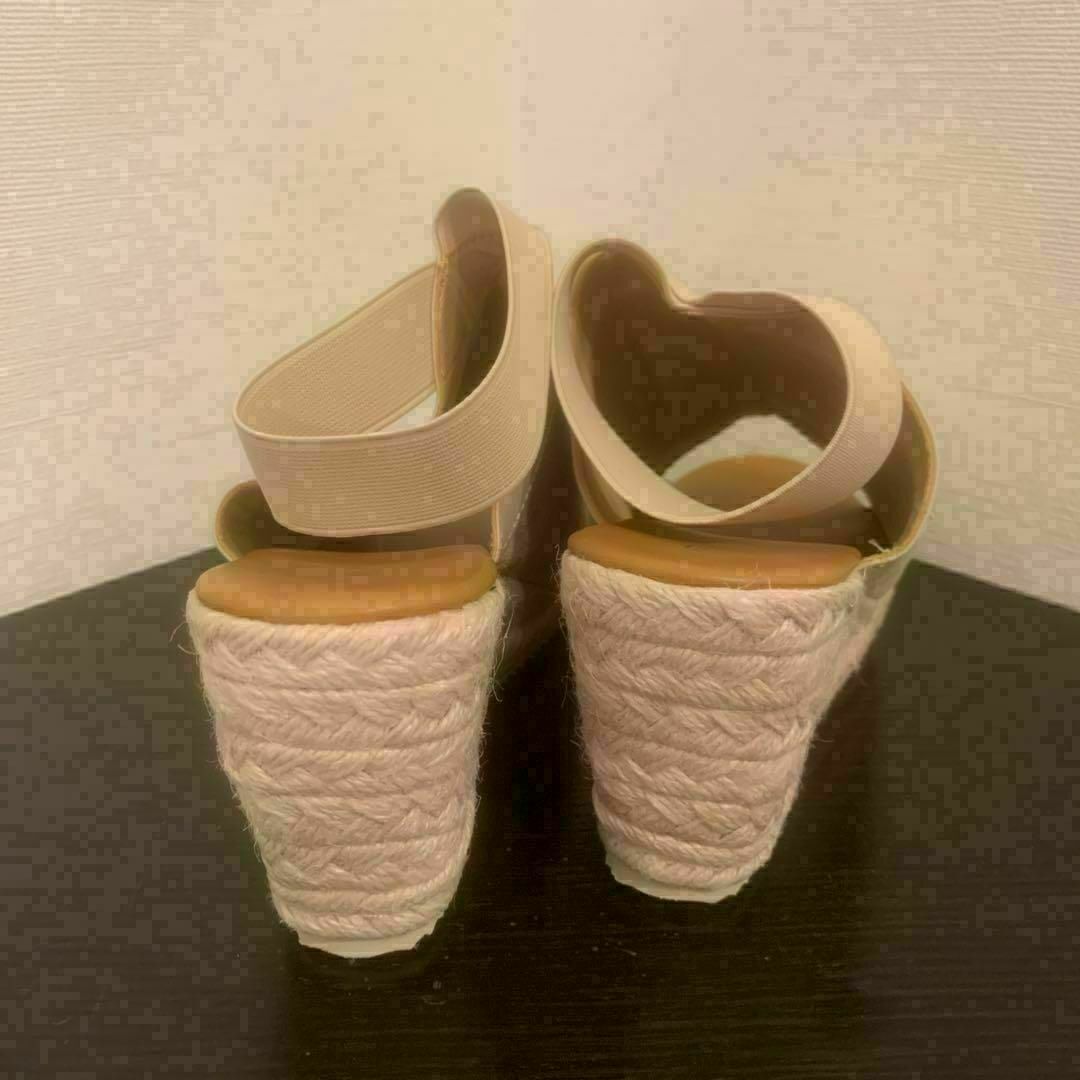 【 新品未使用 】ベージュ サンダル レディースの靴/シューズ(サンダル)の商品写真