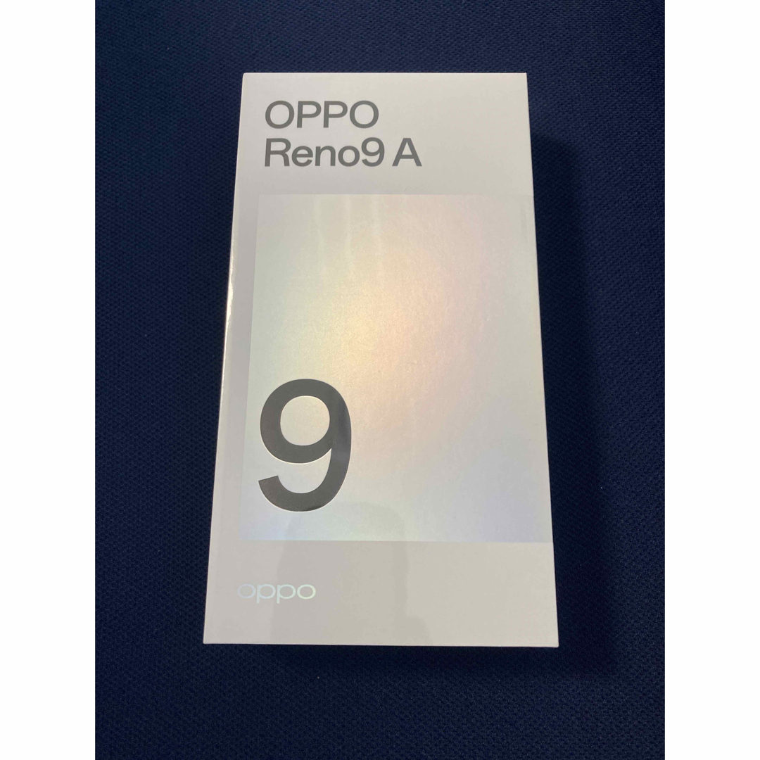 【新品未使用】OPPO Reno9 A ムーンホワイト