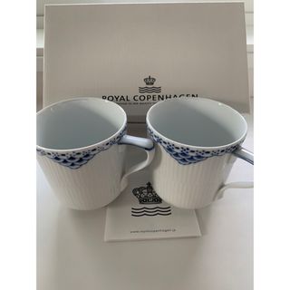 ロイヤルコペンハーゲン(ROYAL COPENHAGEN)の新品　ロイヤルコペンハーゲン プリンセス ペアマグカップ (マグカップ)