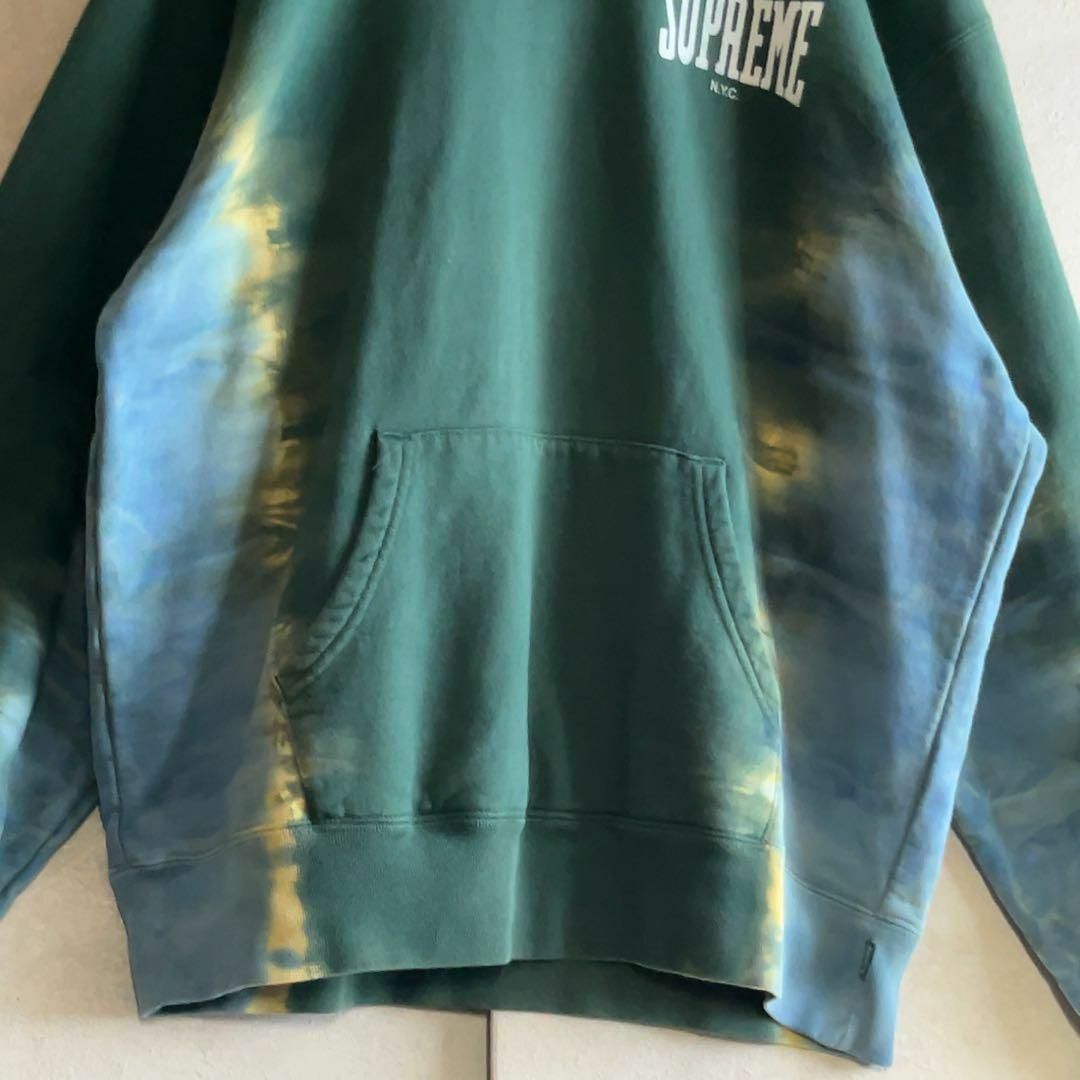 【SUPREME】極レア タイダイ染 パーカー スウェット プルオーバー M