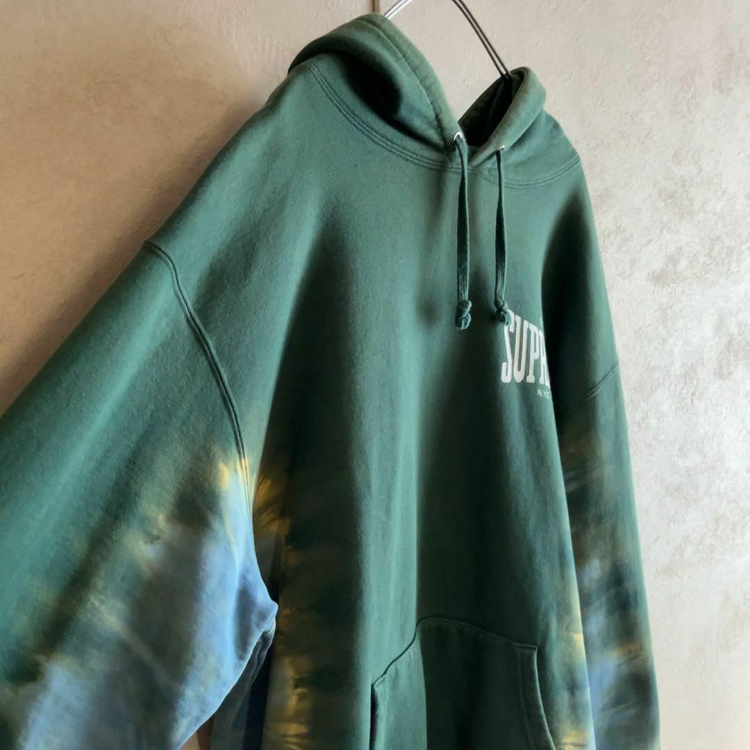 【SUPREME】極レア タイダイ染 パーカー スウェット プルオーバー M