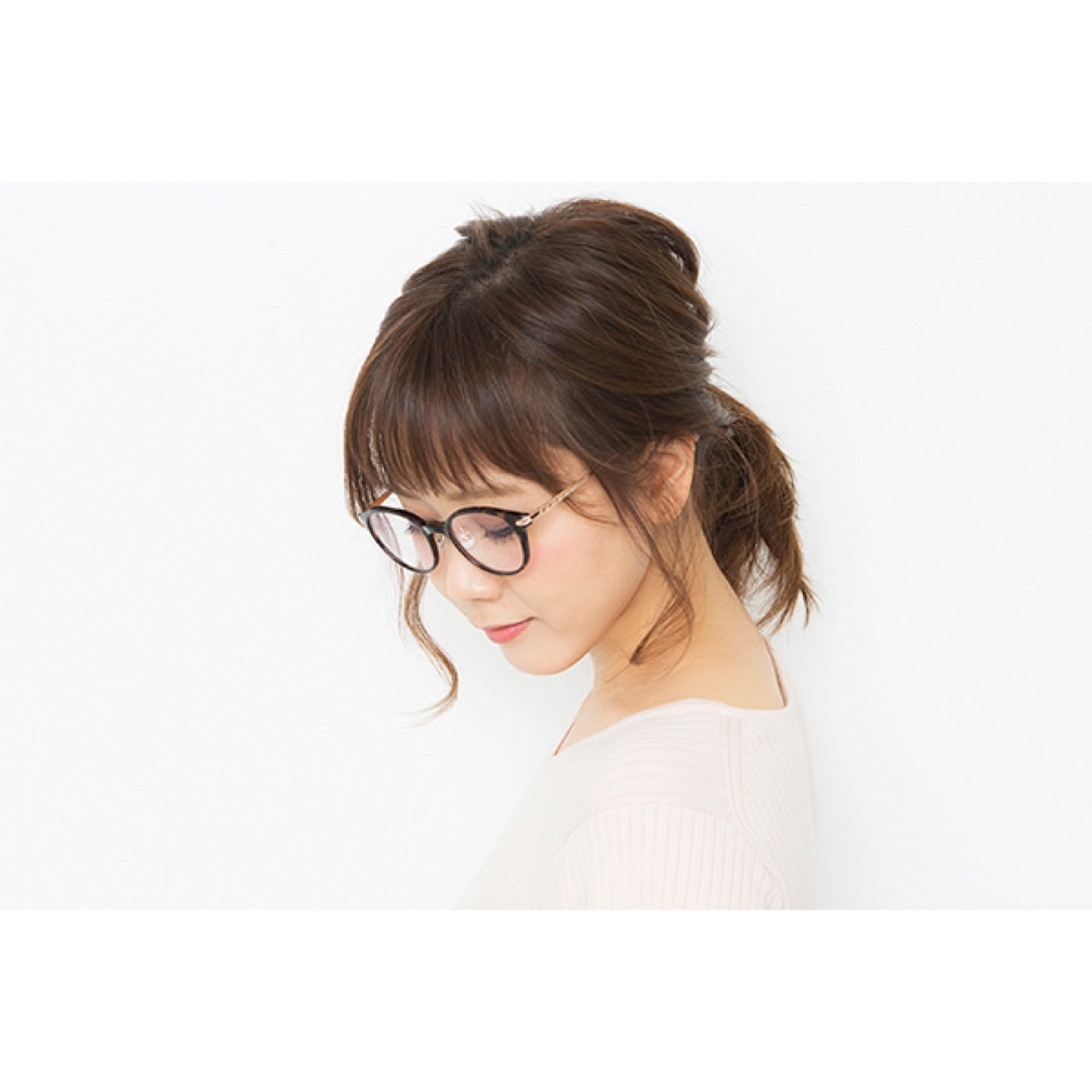 Zoff(ゾフ)のZoff × RINA TANAKA 田中里奈 ブルーライトカットメガネ レディースのファッション小物(サングラス/メガネ)の商品写真