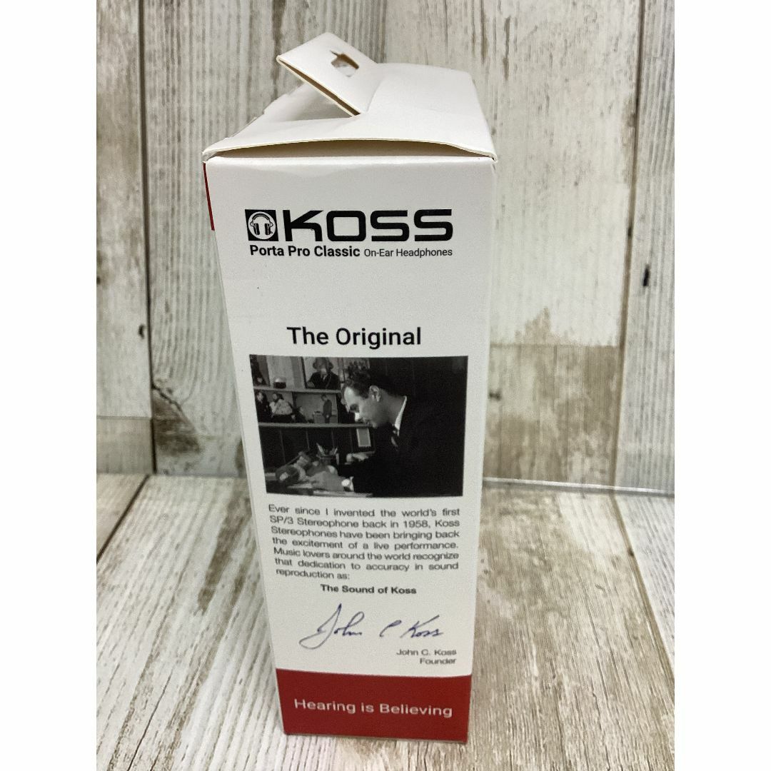 【国内正規品】KOSS オープン型オーバーヘッドヘッドホン 折りたたみ式 POR 2