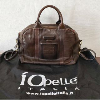 【IO PELLE イオペレ】香水瓶 ボストンバッグ