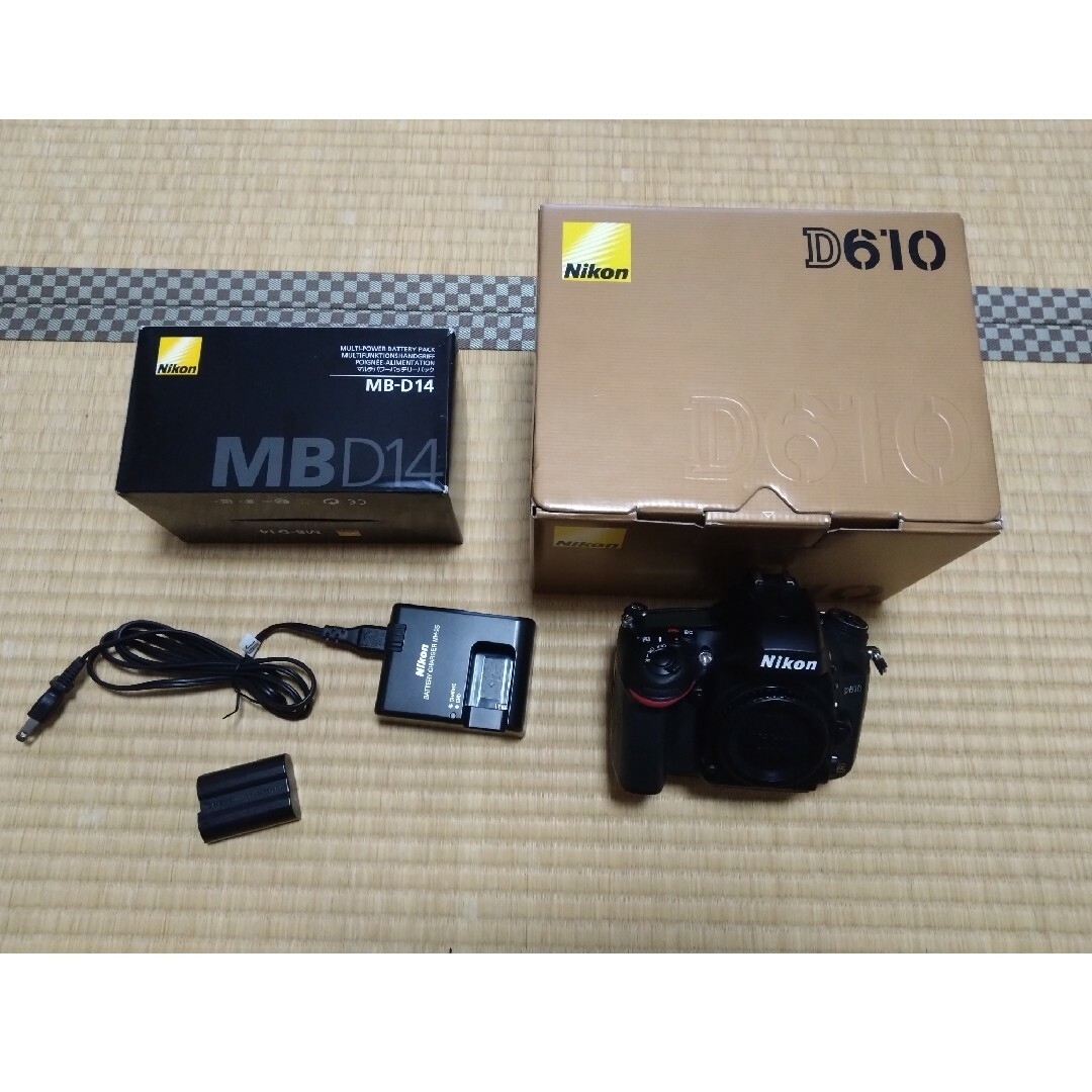 Nikon   D610＋MB D14