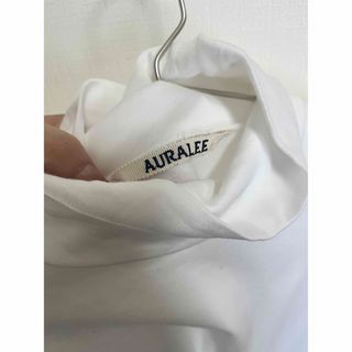 21AW AURALEE オーガニックコットン ジャージ ハイネックtシャツ