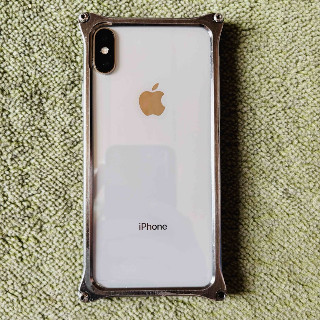 iPhone X Silver 64 GB SIMフリー - スマートフォン本体