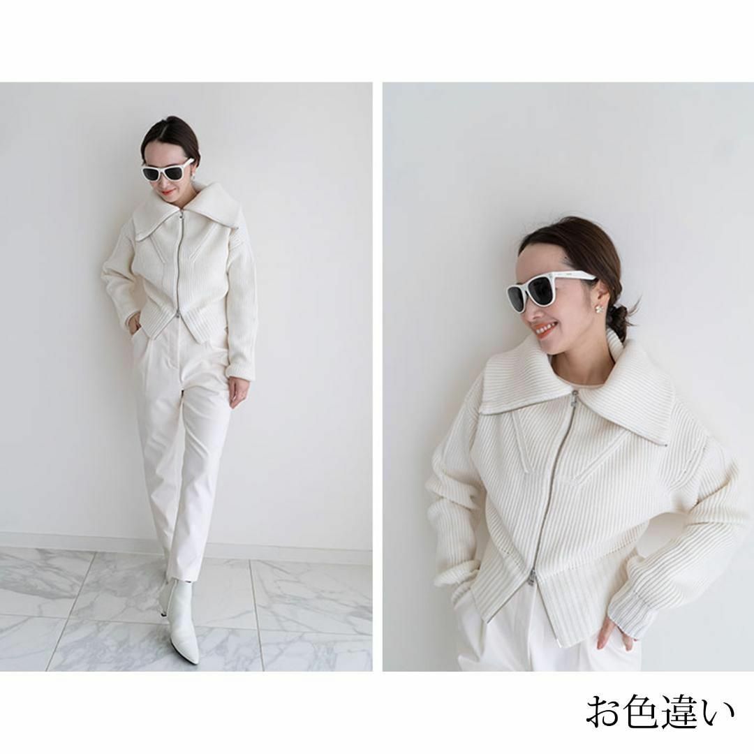 ESTNATION - 335*美品 COLUMN カシミヤ混 エストネーション