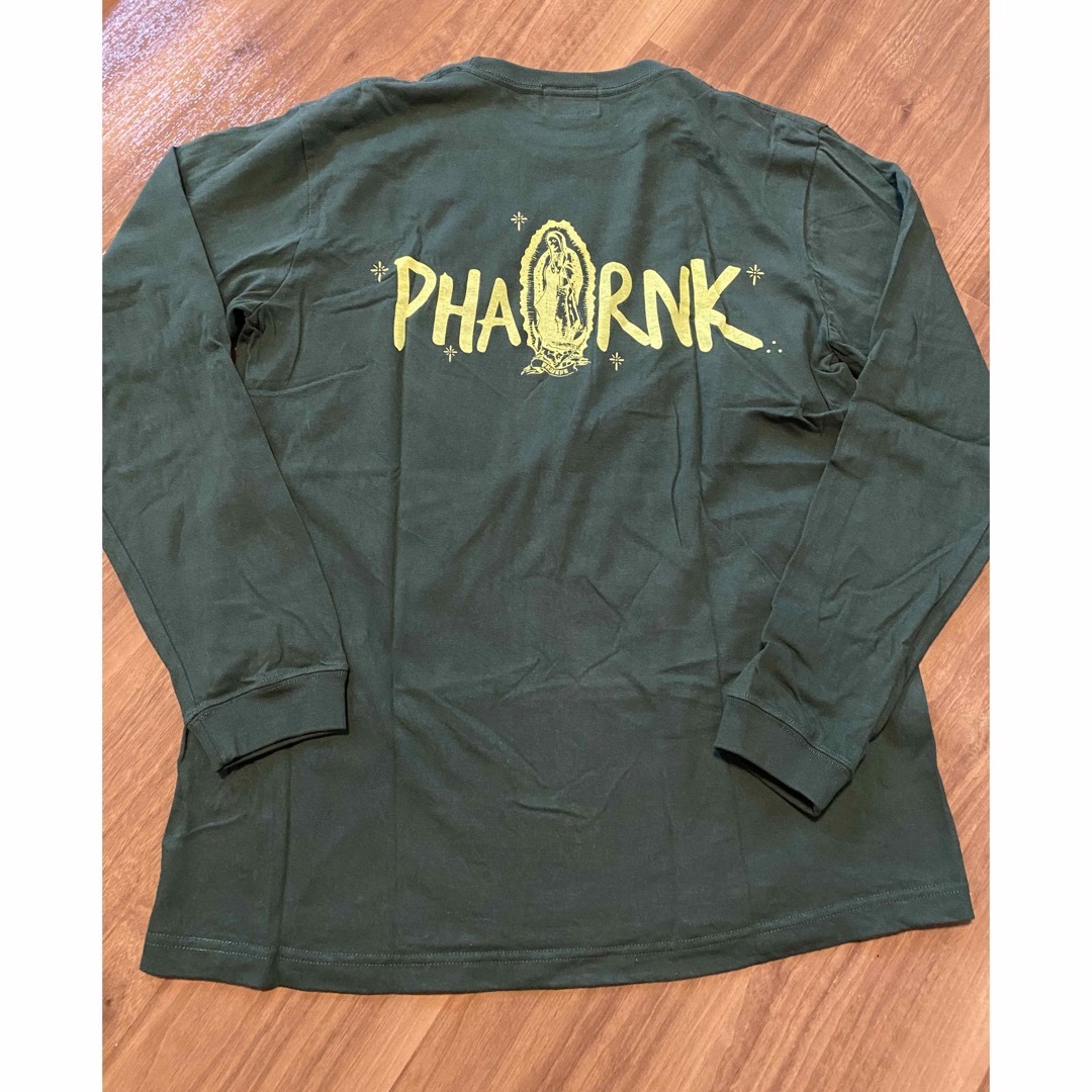 phatrnk MARIA LOGO L/S T ロンT グリーンレア L - Tシャツ/カットソー
