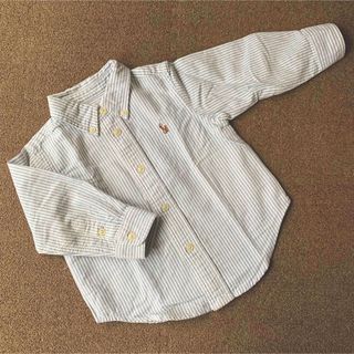 ラルフローレン(Ralph Lauren)の【Ralph Lauren】ベビー 長袖 シャツ 12M 80cm(シャツ/カットソー)