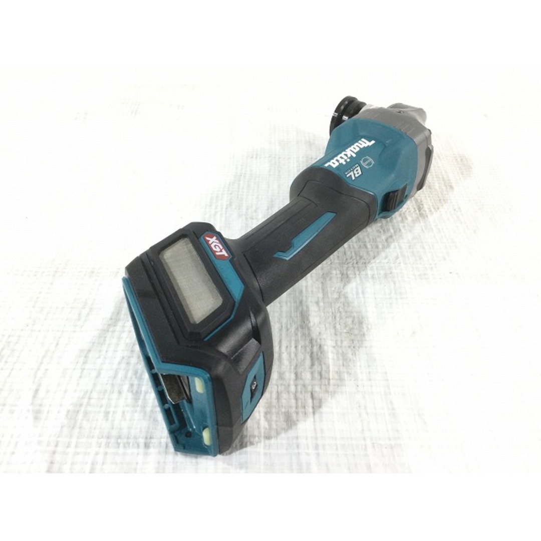 ☆未使用 箱なし☆makita マキタ 40Vmax 充電式ディスクグラインダー GA018GZ サンダー 切断 研磨 電動工具 79323
