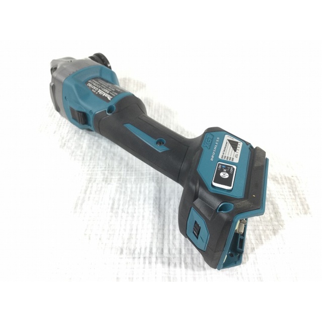 ☆未使用 箱なし☆makita マキタ 40Vmax 充電式ディスクグラインダー GA018GZ サンダー 切断 研磨 電動工具 79323