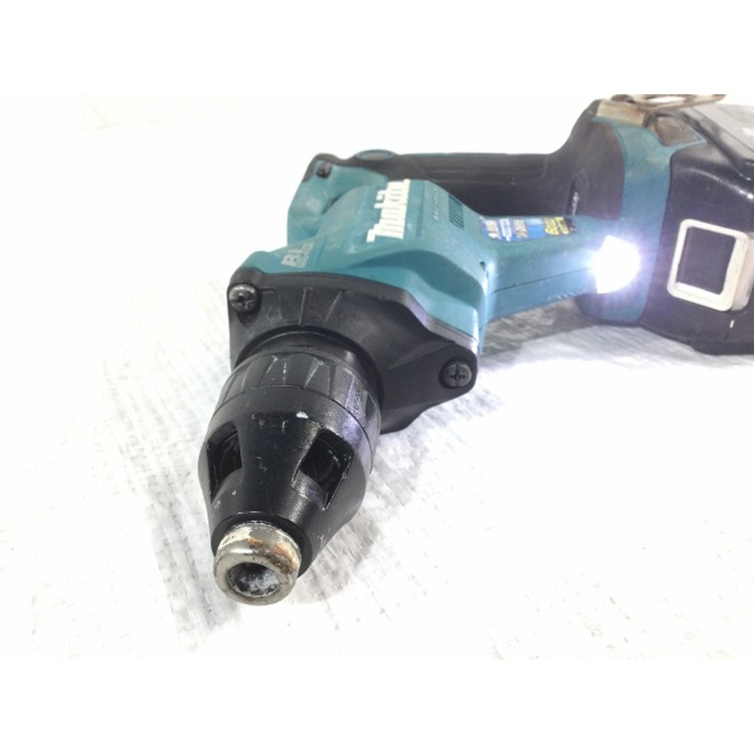 ☆品☆makita マキタ 18V 充電式スクリュードライバ FS600D バッテリー2個(18V 6.0Ah) 充電器付き DIY 日曜大工 79567自動車/バイク