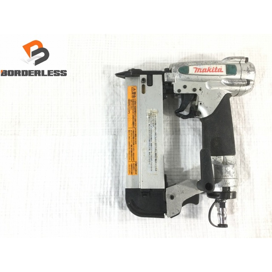 Makita ☆中古品☆makita マキタ 常圧ピンタッカ AF351 大工道具 内装業 エア工具 エアツール 79587の通販 by  工具販売専門店Borderless(ラクマ店)｜マキタならラクマ