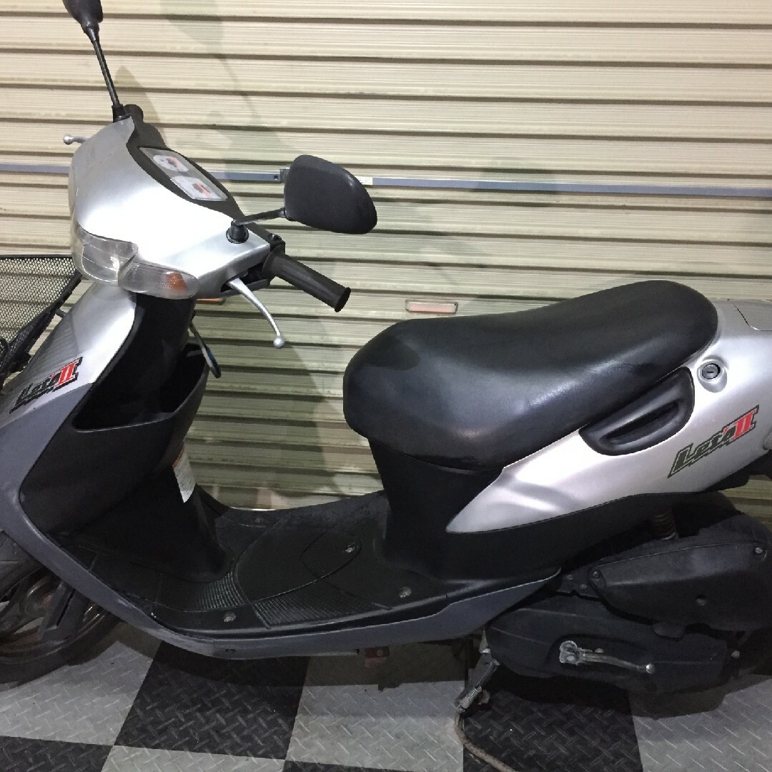 埼玉県深谷市 スズキ レッツ2 CA1PA 原付 スクーター 50cc バイク