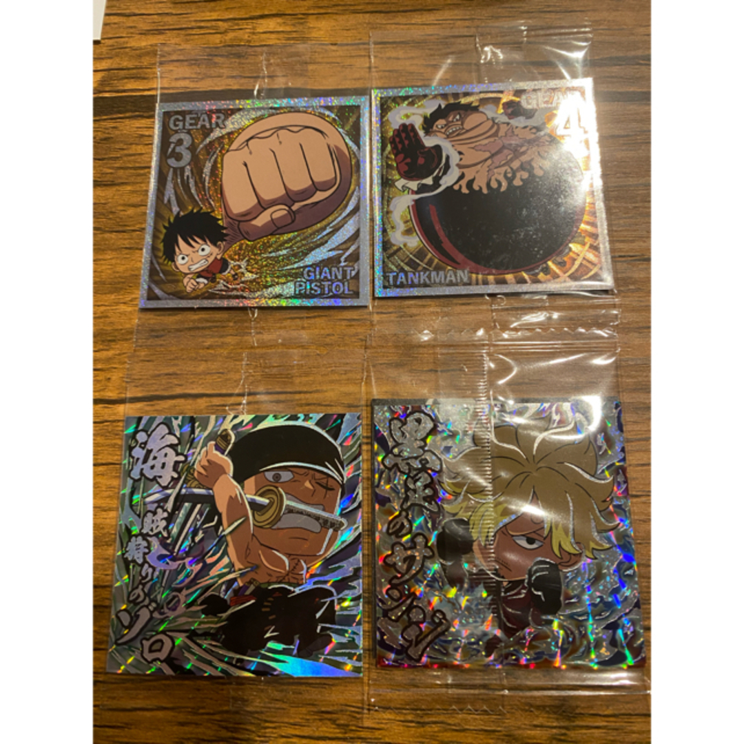 ワンピース ウエハース log.6 ニカ&サンジ その他3枚