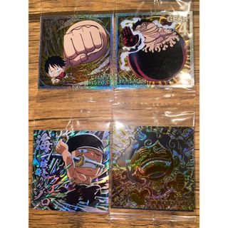 ワンピース(ONE PIECE)のワンピース ウエハース log.6 ニカ&サンジ　その他3枚(カード)