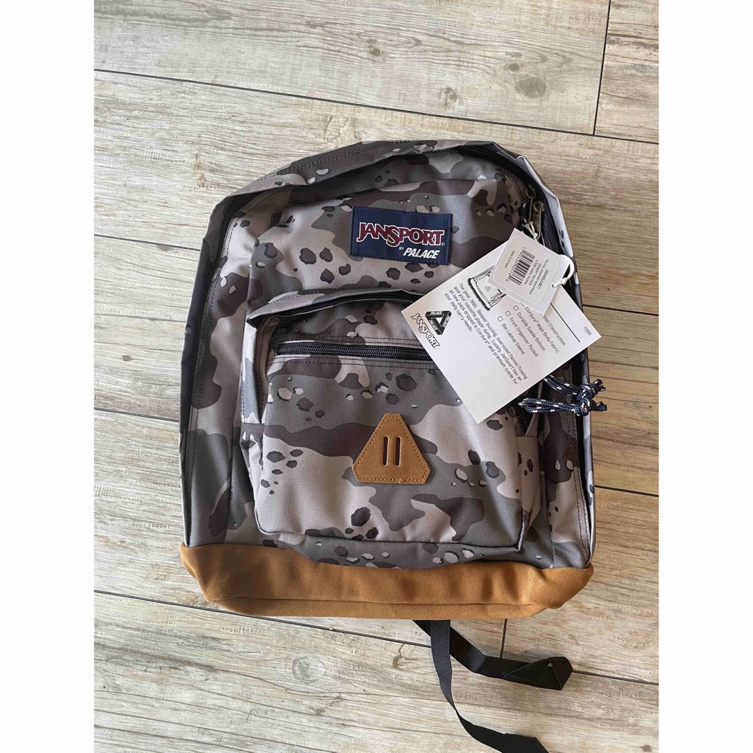 希少 廃盤 jansport  バックパック リュック レザー コーデュラ