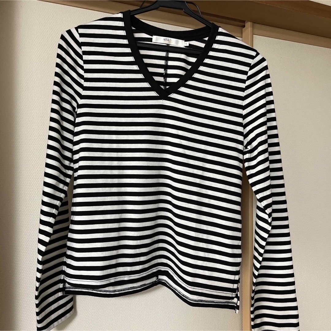 AZUL by moussy(アズールバイマウジー)のAZUL 長袖カットソー メンズのトップス(Tシャツ/カットソー(七分/長袖))の商品写真