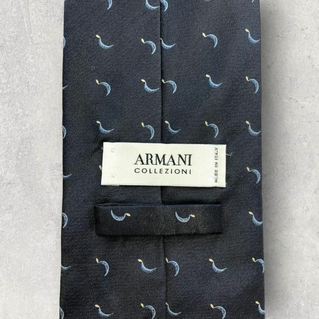 Armani(アルマーニ)の【5214】美品！アルマーニ　ネクタイ　ネイビー系 メンズのファッション小物(ネクタイ)の商品写真