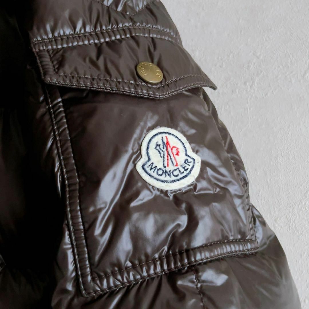 モンクレール　MONCLER ダウンジャケット　ヒュベール　ダークブラウン　S