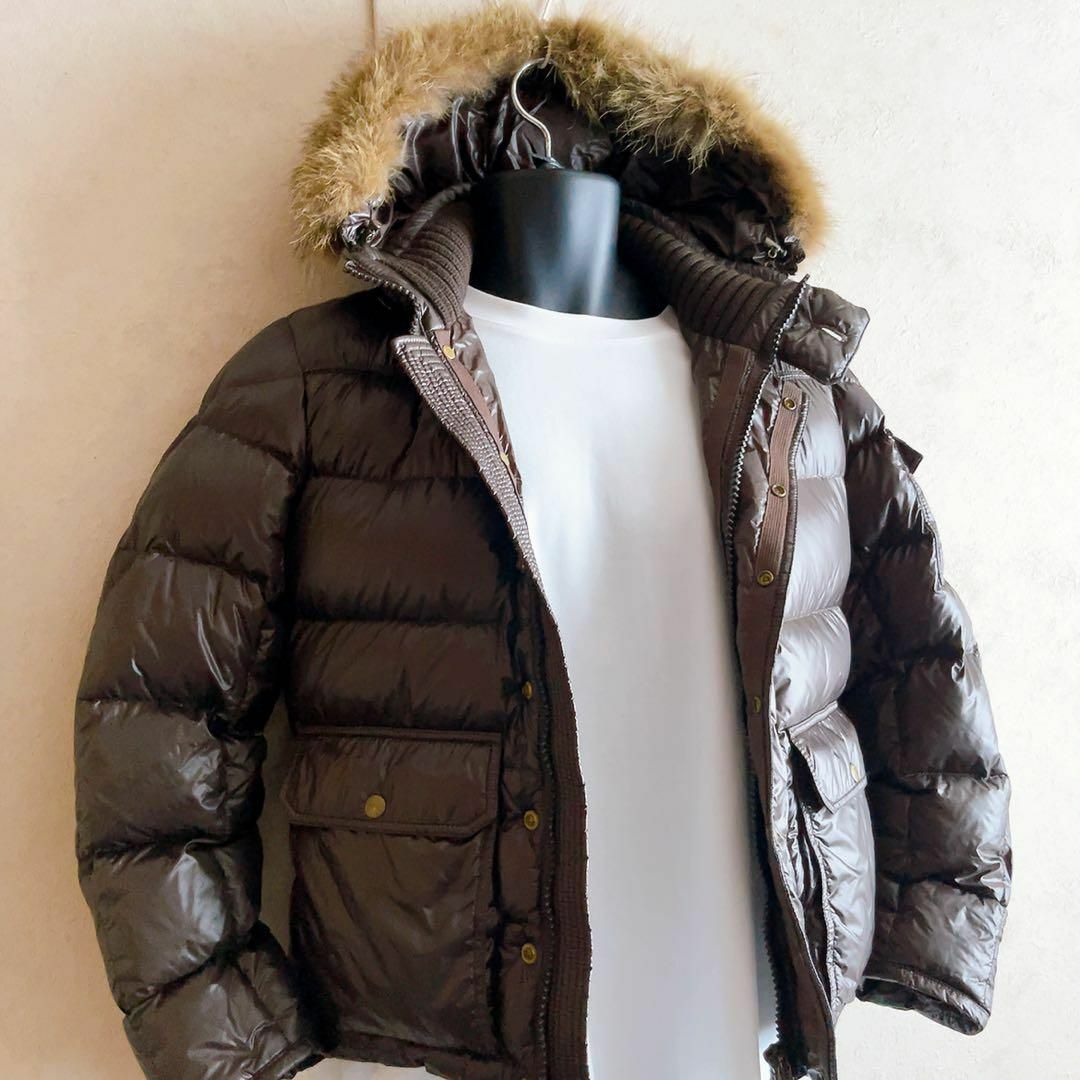 モンクレール MONCLER ダウンジャケット ヒュベール ダークブラウン S-