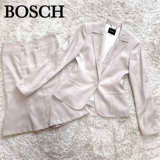 ボッシュ(BOSCH)の【美品】ボッシュ スカート スーツ セットアップ レディース ベージュ (スーツ)