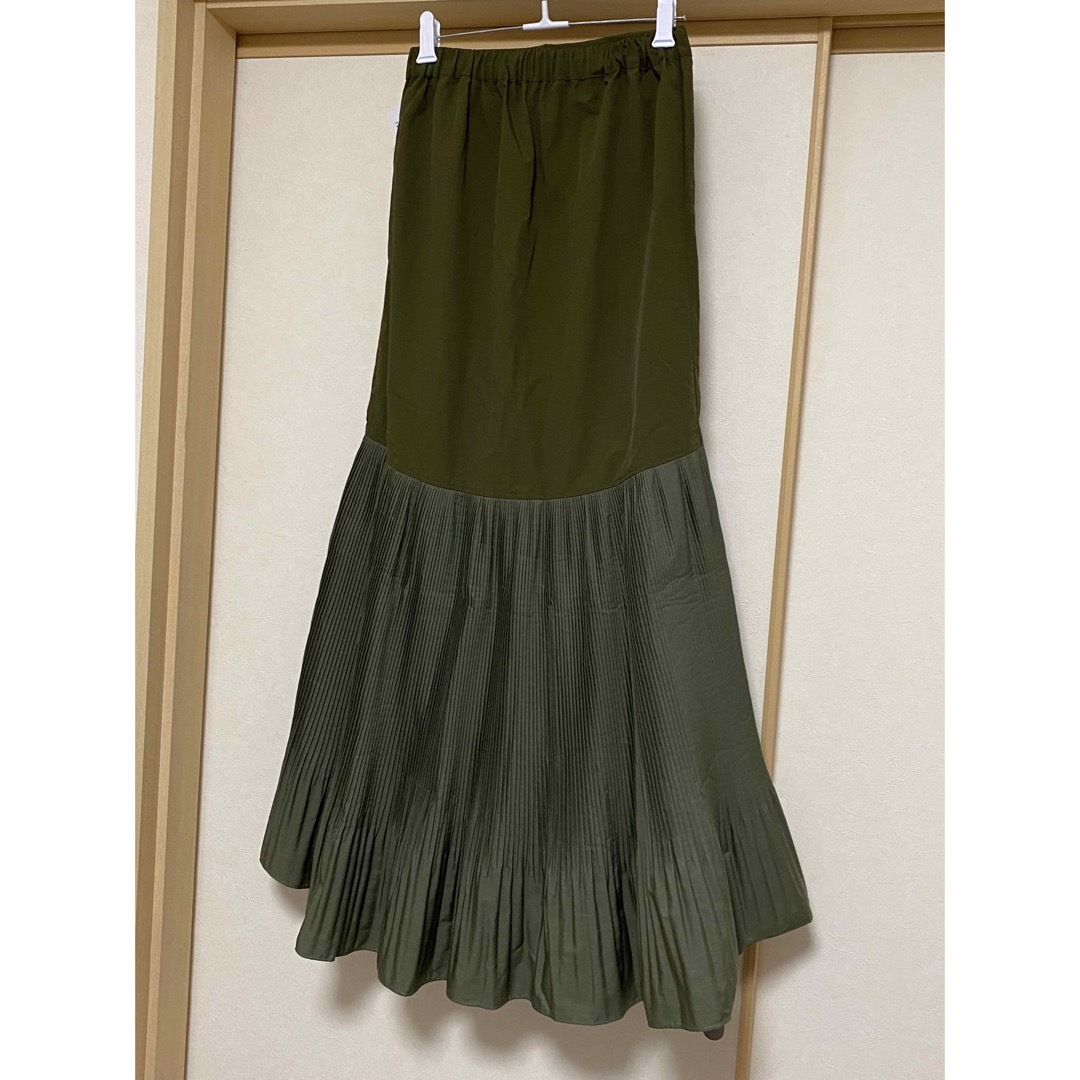 HeRIN.CYE スカート　Pleated hem SK