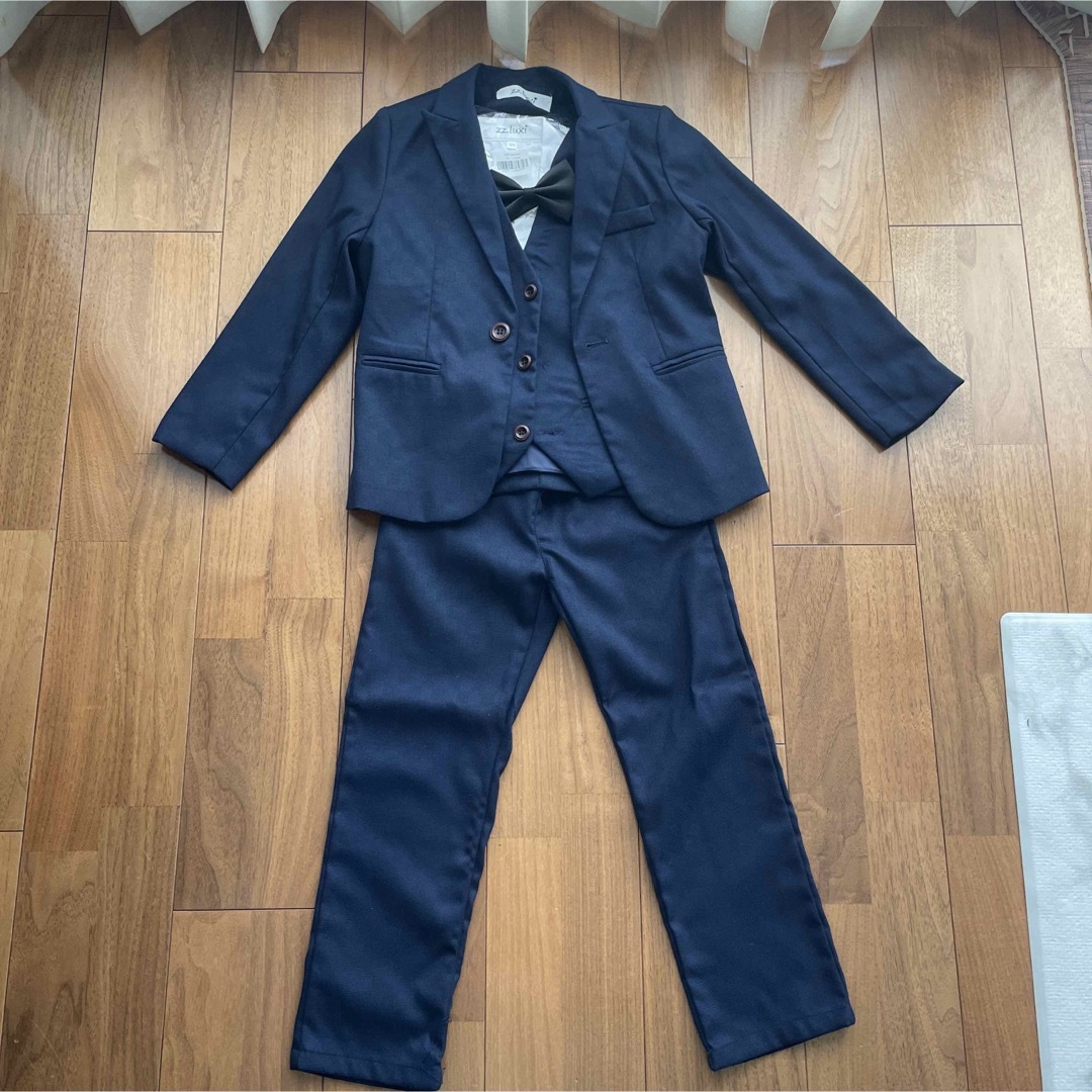 早いもの勝ち！七五三　ボーイズスーツセット　120㎝ キッズ/ベビー/マタニティのキッズ服男の子用(90cm~)(ドレス/フォーマル)の商品写真