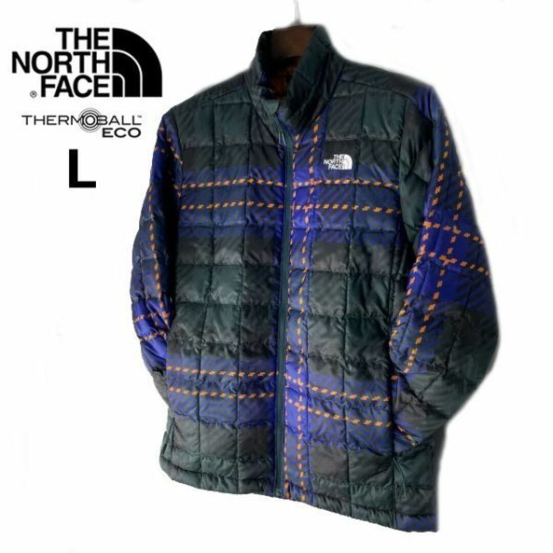 THE NORTH FACE - ノースフェイス 中綿ジャケット ダウン(L)青 緑