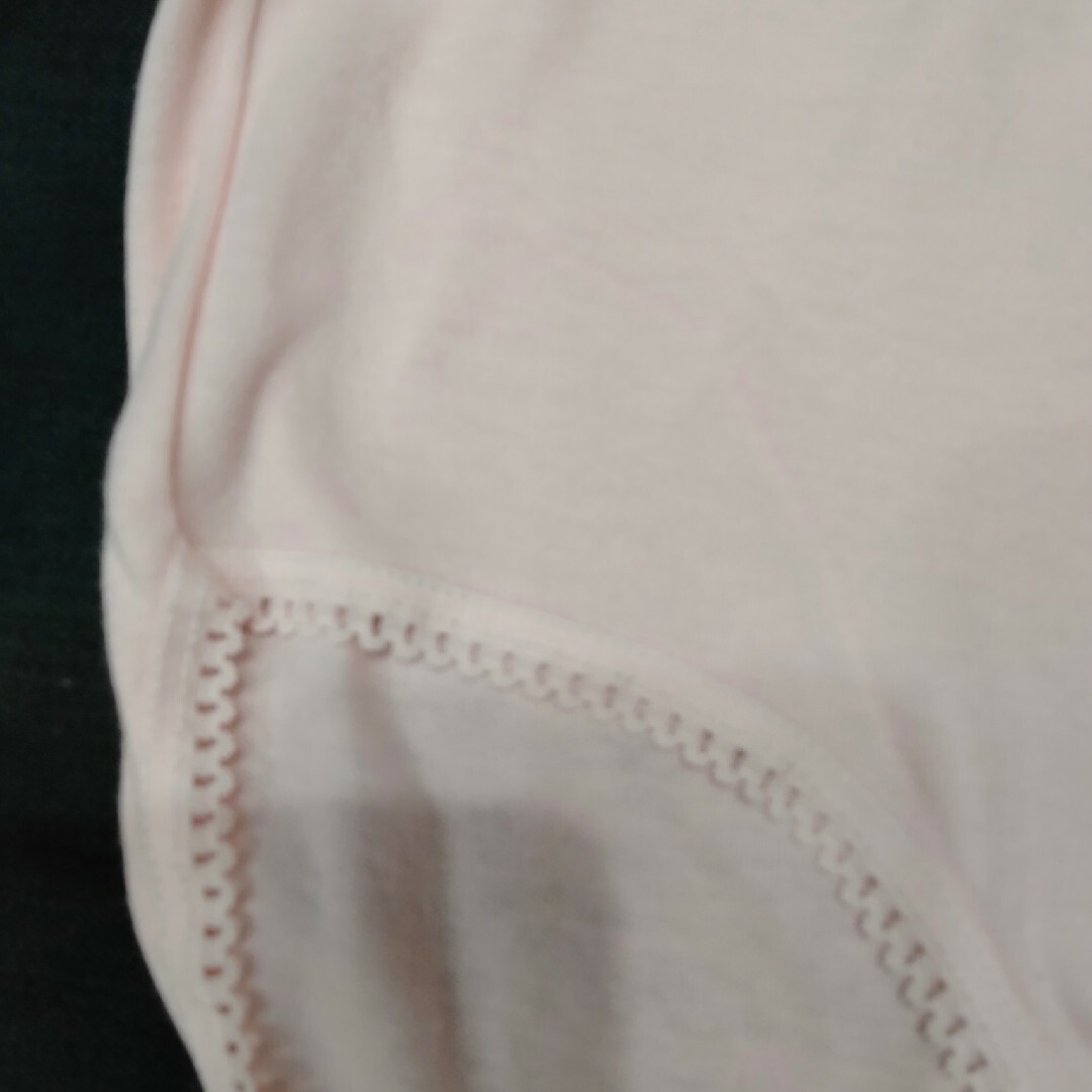 【LL】2枚セット綿100％深ばきショーツピンク レディースの下着/アンダーウェア(ショーツ)の商品写真