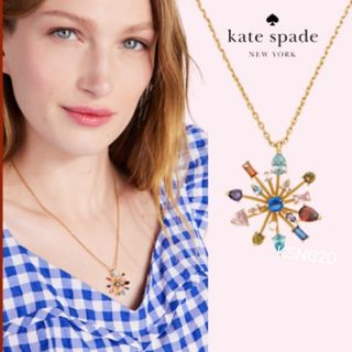 ケイトスペードニューヨーク(kate spade new york)のKSN020S3 Kate spade  花火　ネックレス　新品未使用(ネックレス)