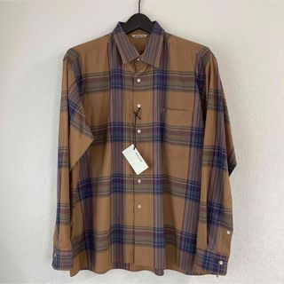 AURALEE - AURALEE SUPER LIGHT WOOL CHECK SHIRTS 3の通販 by shin's