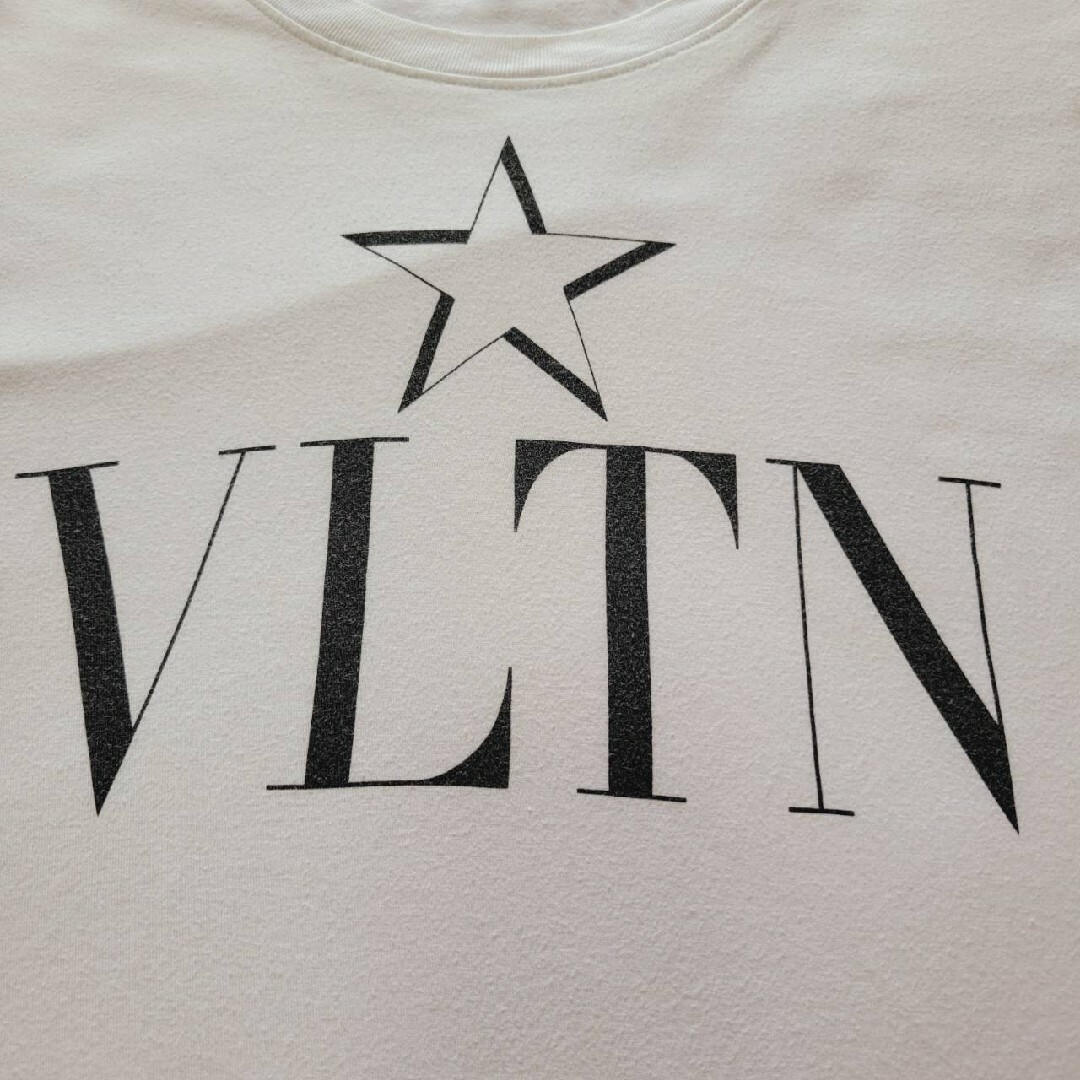 XL】VALENTINO ヴァレンチノ スター ロゴ プリント Tシャツ-