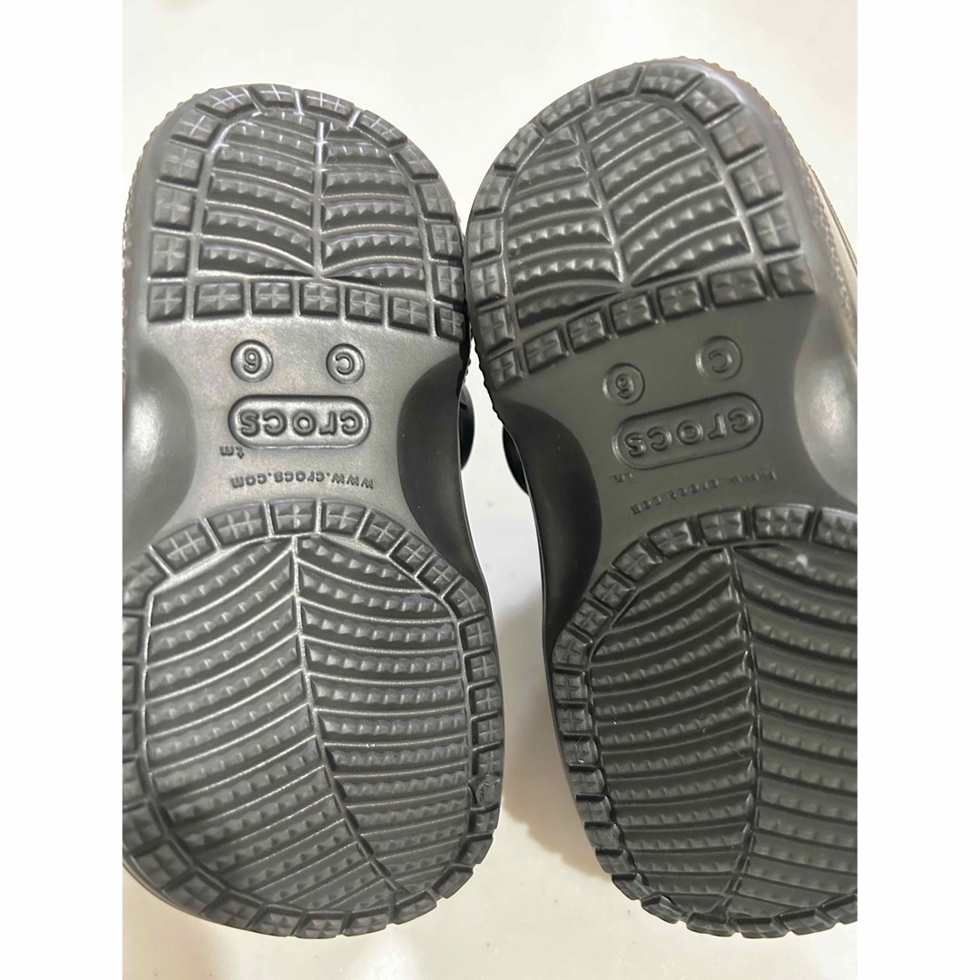 crocs(クロックス)のクロックス バヤ クロッグ トドラー キッズ  ベビー 14cm ブラック キッズ/ベビー/マタニティのベビー靴/シューズ(~14cm)(サンダル)の商品写真