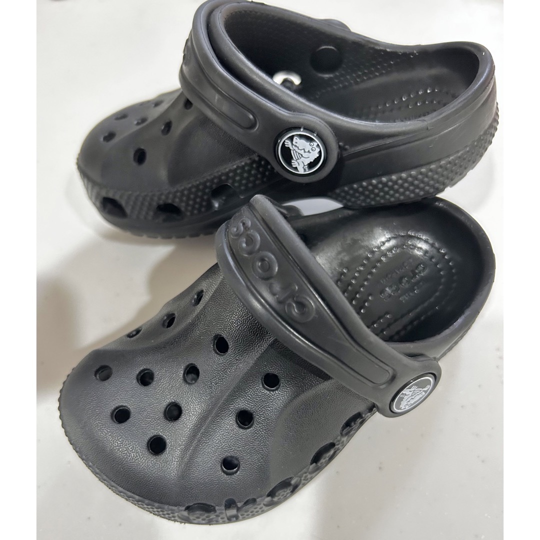 crocs(クロックス)のクロックス バヤ クロッグ トドラー キッズ  ベビー 14cm ブラック キッズ/ベビー/マタニティのベビー靴/シューズ(~14cm)(サンダル)の商品写真